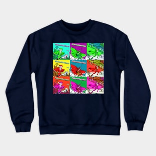 Choose Your Santa Pop Art! Crewneck Sweatshirt